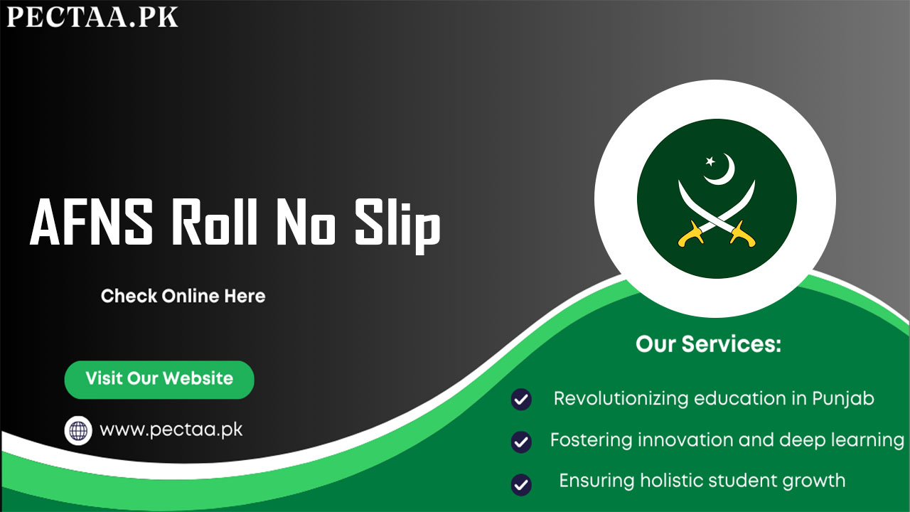 AFNS Roll No Slip 2025