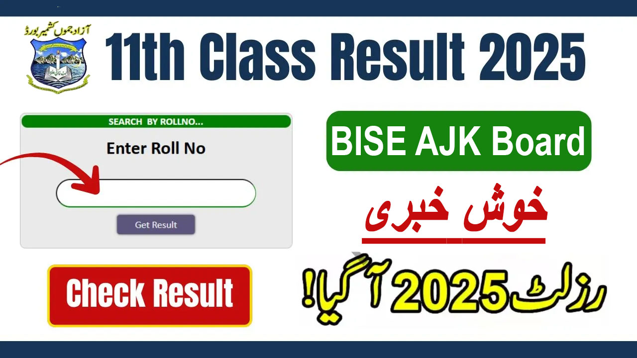 11th Class Result AJK Board