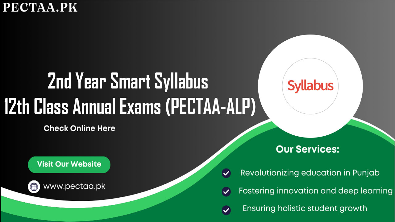 2nd Year Smart Syllabus 2026 12th Class