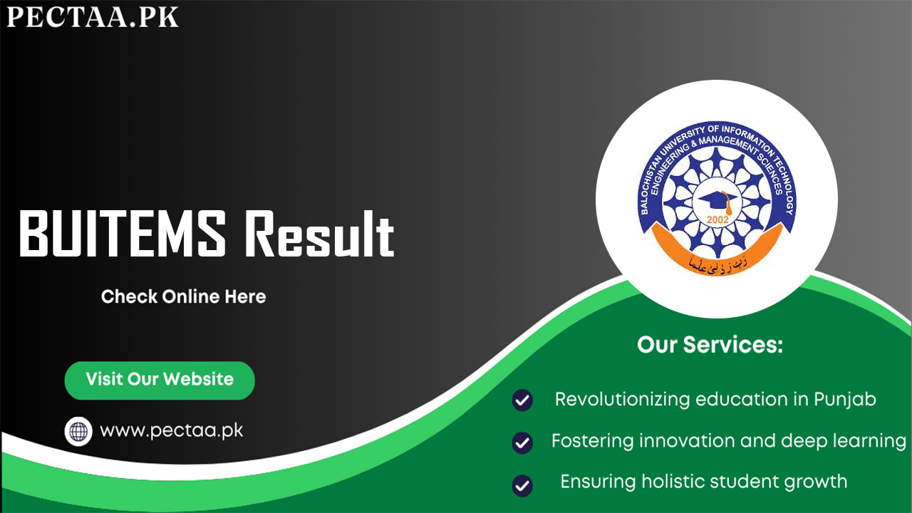 BUITEMS Result 2025 NTS