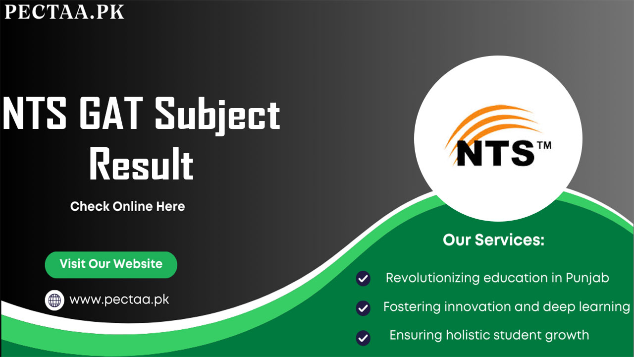 NTS GAT Subject Result 2025